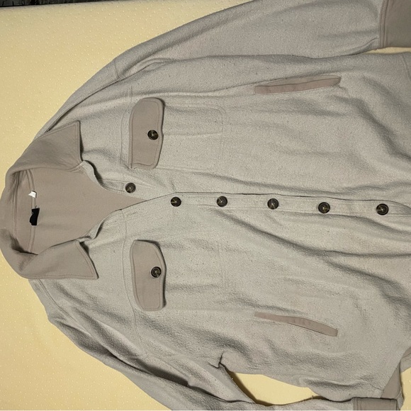 Button down oversized jacket womens - Picture 2 of 2